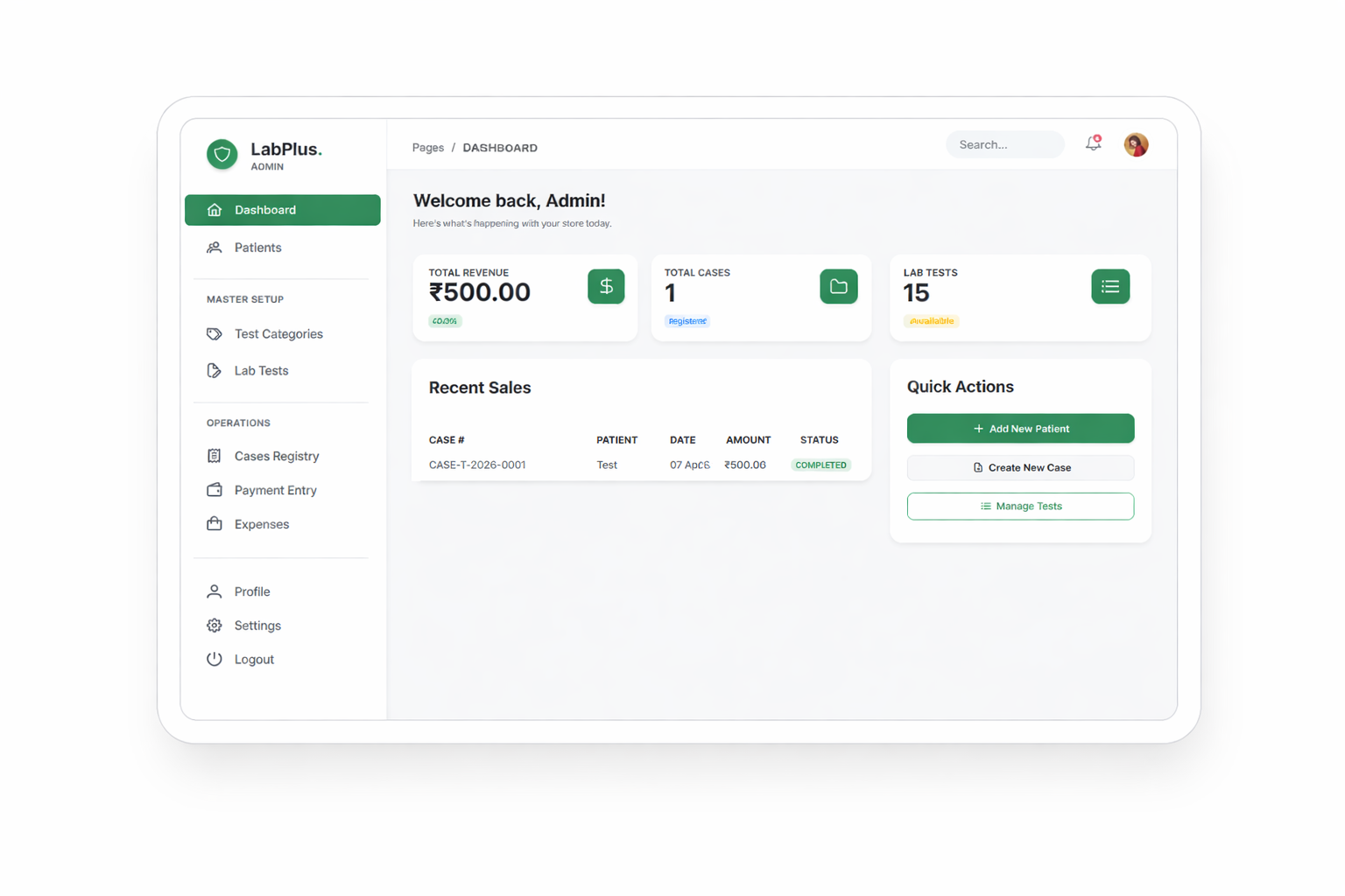 Smart Laboratory Software