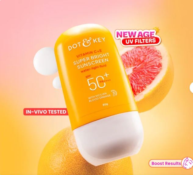 Dot&Key Vitamin C + E Sunscreen SPF 50+ PA++++ With New-Age UV Filters