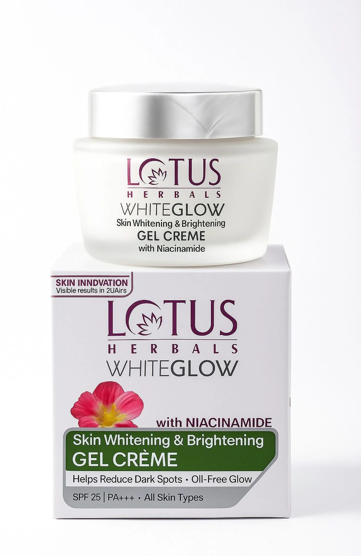 LOTUS HERBALS WhiteGlow Skin Brightening Gel Cream SPF 25 (40 g)